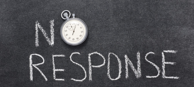 Unresponsiveness: The Modern Day Curse…